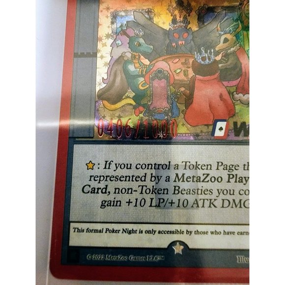Arch Caster Metazoo 406/1000 Promo Card - Picture 2 of 3